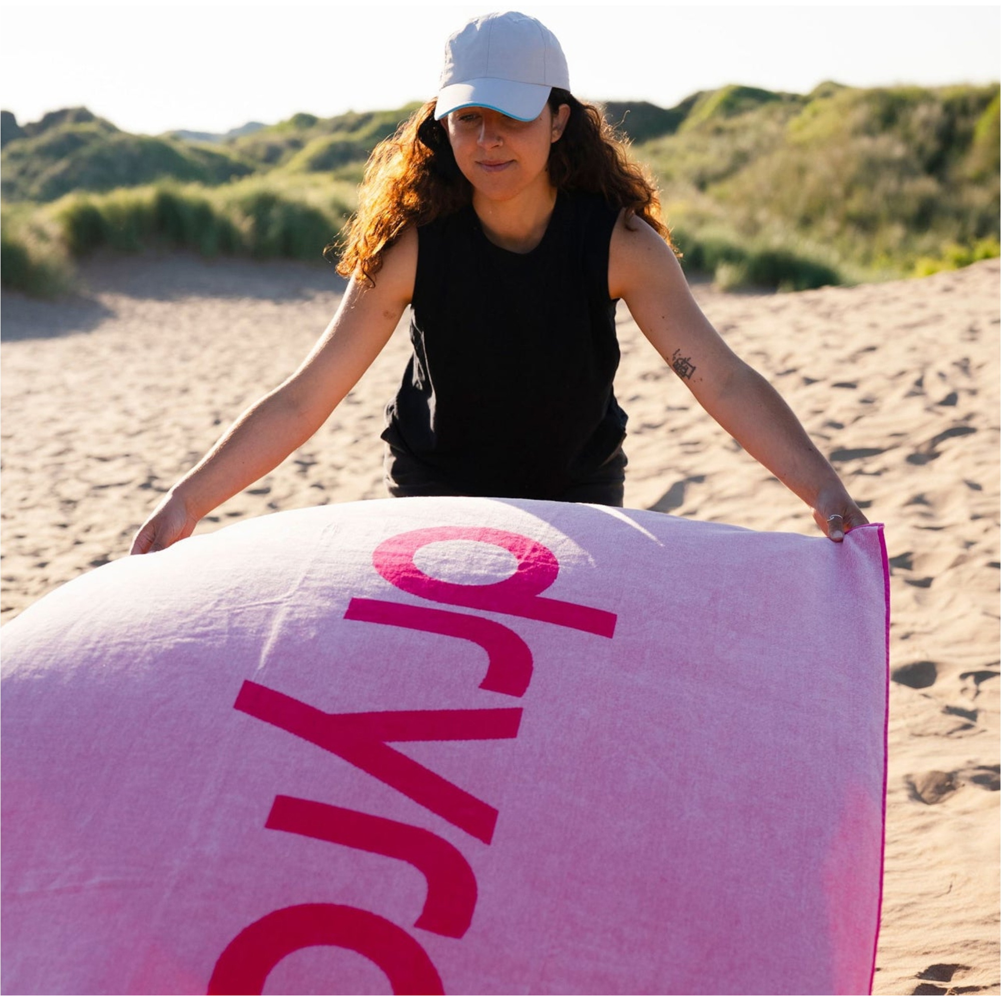 2026 Dryrobe Organic Beach Towel BTP - Pink
